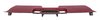 Dash Pad for 1966 Ford Mustang, OEM-Style [Vinyl-Wrapped, Dark Red] - image 3