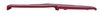 Dash Pad for 1979-1986 Ford Mustang, Mercury Capri, Reproduction [Urethane, Red] - image 2