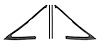 Vent Window Seals for 1966-1967 GM A-Body - image 1