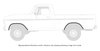 Front and Rear Wheel Well Molding Kit for 1973-1979 Ford F-100, F-150, F-250 and 1978-1979 Ford Bronco - image 2
