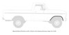 Front Wheel Well Molding for 1973-1979 Ford F100, F150, F250 & 1978-1979 Ford Bronco [Right/Passenger Side] - image 4