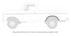 Rear Wheel Well Molding for 1973-1979 Ford F100, F150, F250 w/Styleside Bed & 1978-1979 Ford Bronco [Left/Driver Side] - image 4