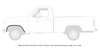 Front Wheel Well Molding for 1980-1983 Ford F100, 1980-1986 Ford Bronco, F150, F250, F350 [Left/Driver Side] - image 4