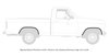 Front and Rear Wheel Well Molding Kit for 1980-1983 Ford F-100, 1980-1986 Ford Bronco, F-150, F-250, F-350 - image 3
