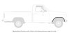 Front Wheel Well Molding for  1980-1983 Ford F100, 1980-1986 Ford Bronco, F150, F250, F350 [Right/Passenger Side] - image 4