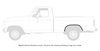 Rear Wheel Well Molding for 1980-1983 Ford F100, 1980-1986 Ford Bronco, F150, F250, F350 [Left/Driver Side] - image 4