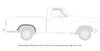 Rear Wheel Well Molding for 1980-1983 Ford F100, 1980-1986 Ford Bronco, F150, F250, F350 [Right/Passenger Side] - image 4