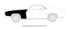 Front Fender without Lower Extension for 1969 Chevrolet Camaro, Standard Non-RS [Left/Driver Side] - image 4