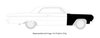 Front Fender for 1964 Chevrolet Bel Air, Biscayne & Impala [Right/Passenger Side] - image 4