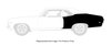 Full Quarter Panel w/o Sail Panel for 1968-1969 Chevrolet Nova 2 Door Coupe [Left/Driver Side] - image 4