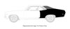 Full Quarter Panel W/Sail Panel Kit for 1968-1969 Chevrolet Nova 2-Door Coupe [Left/Driver Side] - image 2