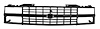Grille Fits Select 1988-1993 Chevrolet Trucks, Blazer, Suburban w/Dual Composite Headlamps [Black] - image 1