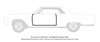 Weatherstrip w/Reproduction Felts Kit for 1964-1965 Chevy Chevelle 2-Door Hardtop - image 2