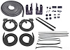 Weatherstrip w/Authentic OE Felts Kit for 1969 Chevy Chevelle 2-Door Hardtop - image 1