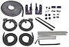 Weatherstrip w/Authentic OE Felts Kit for 1970-1972 Chevy Chevelle 2-Door Hardtop - image 1