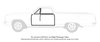 Weatherstrip w/OE Style Felts Kit  for 1965 Chevy El Camino - image 2