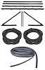 Weatherstrip w/OE Style Felts Kit  for 1968-1972 Chevy El Camino - image 1