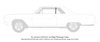 Quarter Glass Seals, w/Steel Insert for 1964-1965 Buick Skylark, Chevy Chevelle, Olds Cutlass & Pont. GTO, Lemans, Tempest Conv. - image 4
