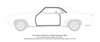 Mini Weatherstrip Kit  for 1968-1969 Chevrolet Camaro & Pontiac Firebird Coupe - image 2