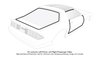 Mini Weatherstrip Kit for 1982-1992 Chevy Camaro, Pontiac Firebird (T-Top Models) - image 2