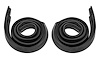 Roof-Rail Weather Stripping Seals for 1968-1969 Chevrolet Camaro & Pontiac Firebird Coupe Models - image 1