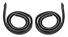 Roof-Rail Weather Stripping Seals for 1970-1981 Chevrolet Camaro & Pontiac Firebird Coupe Models - image 1