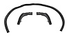 Convertible Top Header Seal w/ Molded Ends for 1967-1969 Chevrolet Camaro & Pontiac Firebird [3-Piece Kit] - image 1