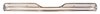 Rear Bumper Fits Select 1960-1962 Chevrolet & GMC C/K Series Fleetside Trucks w/o License Plate Bracket Holes [Chrome] - image 2