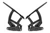 Hood Hinges w/Springs Fits Select 1970-1972 Chevrolet Models and 1971-1972 GMC Sprint - image 2