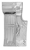 Trunk Floor Pan for Select 1968-1970 Mopar B-Body Vehicles [Right, Passenger Side] - image 1
