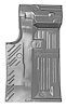 Trunk Floor Pan for 1968-1970 Dodge Charger [Left, Driver Side] - image 1