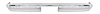 Rear Bumper Fits Select 1981-1991 Chevrolet & GMC Fleetside Trucks, Blazer, Jimmy, Suburban w/Impact Strip Holes [Chrome] - image 1