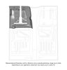 Front Floor Pan Section for Select 1967-1976 Mopar A-Body Vehicles [Left/Driver Side] - image 4