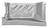 Rear Floor Pan for Select 1971-1974 Mopar B-Body Vehicles [Left/Driver Side] - image 1