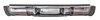 Rear Step Bumper Select 1988-2000 Chevrolet & GMC C & K-Series Fleetside Trucks [Chrome] - image 3
