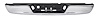 Rear Step Bumper for 2002-2008 Dodge RAM 1500, 2500, 3500 [Chrome] - image 1