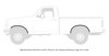 Front and Rear Wheel Well Molding Kit for 1987-1996 Ford Bronco, 1987-1998 Ford F-150, F-250, F-350 Trucks - image 2