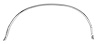 Rear Wheel Well Molding for 1987-1996 Ford Bronco, 1987-1998 Ford F150, F250, F350 Trucks [Right/Passenger Side] - image 1