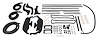 Complete Original Weatherstrip Kit for 1969 Chevrolet Camaro - image 1