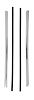 Quarter Window Molding for Select 1964-1965 GM A-Body Vehicles - image 1