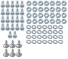 Front Bumper Bolt Kit for 1961 Chevrolet Bel-Air, Biscayne, Impala - image 2