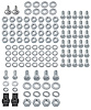 Front Bumper Bolt Kit for 1962 Chevrolet Bel-Air, Biscayne, Impala - image 1