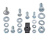 Front Bumper Bolt Kit for 1963 Chevrolet Bel-Air, Biscayne, Impala