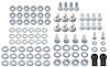 Rear Bumper Bolt Kit for 1963 Chevrolet Bel-Air, Biscayne, Impala - image 1