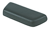Armrest Pad for Select 1968-1969 GM A-Body Vehicles, 1969-1974 Chevrolet Nova, Rear [Right/Passenger Side, Dark Green] - image 1
