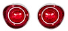 LED Tail Light Lens Kit for 1971 Chevy Chevelle - image 1