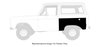Quarter Panel Skin for 1966-1977 Ford Bronco w/Round Fuel Filler Hole [Left/Driver Side] - image 4