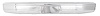 Front Bumper Fits Select 1980-1986 Ford F100, F150, F250, F350 Trucks, Bronco w/o Impact Strip Holes [Chrome] - image 1