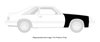 Front Fender for 1979-1990 Ford Mustang (Except SVO) w/o Molding Holes [Right/Passenger Side] - image 4