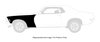 Front Fender for 1970 Mustang w/Lamp Hole [Left/Driver Side] - image 4